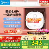 美的（Midea）【8年质保】电热水器小厨宝6.6L大水量连续出水36L一级能效洗碗洗菜热水器国家补贴F6.6-20CB(ES)