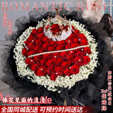 幽客玉品鲜花速递红玫瑰花束表白送女友老婆生日礼物全国同城配送 52朵红玫瑰花束【一生所爱】