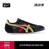 Onitsuka Tiger鬼塚虎男女鞋休闲鞋舒适透气轻便慢跑鞋RUNSPARK 1183B480 黑色 36