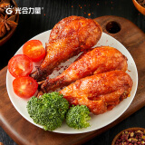 光合力量 去皮鸡腿80g*6袋即食鸡胸肉腿高蛋白饱腹轻速食健身代餐解馋零食