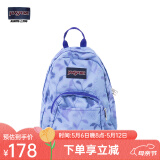 JANSPORT杰斯伯双肩包妈咪包迷你双肩包潮人女ins小包TDH6 KU9 紫藤花-24年新品