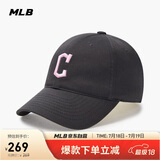 MLB帽子男女软顶棒球帽虞书欣明星同款运动鸭舌帽3ACP6601N-45CGS-F