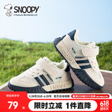 SNOOPY史努比童鞋男童运动鞋儿童夏季耐磨跑鞋单网透气休闲鞋3811米蓝32