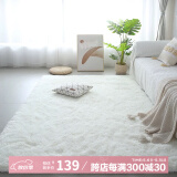 梦蜓（MOON TIME）地毯客厅卧室床边毯加厚防滑长绒丝毛飘窗垫儿童房榻榻米地暖毯垫