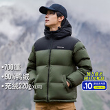 拓路者（Pioneer Camp）700蓬羽绒服男女情侣款冬厚款保暖户外羽绒衣团购连帽休闲宽松外 军绿色 3XL