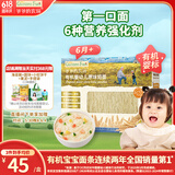 爷爷的农场有机婴幼儿原味短面200g 宝宝营养辅食面条儿童早餐碎碎面6月+