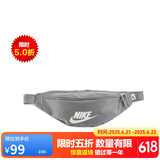 耐克（NIKE）男女腰包 单肩包斜挎包胸包休闲包DB0490-084 灰色