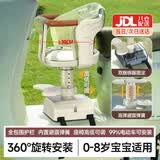 齐选电动车儿童座椅前置电瓶摩托车坐椅电车通用安全宝宝婴儿小孩坐凳 加厚软座垫高避震【360°旋转】
