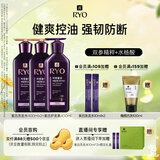 吕（Ryo）紫吕强韧防断健爽控油洗护套装 洗400ml*2+护400ml