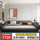 童友儿童床二胎家庭床亲子床一家四口大床主卧超大婴儿床储物床子母床 0.9米子床+1.8米母床+2张床垫 气压储物结构