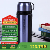 乐扣乐扣（LOCK&LOCK）保温壶304不锈钢保温保冷水壶户外露营旅行壶1.8L蓝色