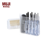 无印良品 MUJI 螺丝刀套装 拆卸维修多功能家庭工具 黑色