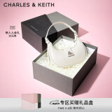 CHARLES&KEITH三角扣新月包腋下包单肩包包女包生日礼物母亲节礼物CK2-50271205