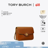 Tory Burch 汤丽柏琦 ROBINSON 斜挎肩背包豆腐包TB 143122 棕色 223 OS