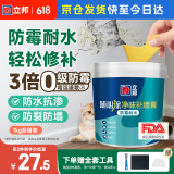 立邦随心涂净味防霉耐水补墙膏 墙面修补膏补墙漆修复膏腻子粉白色1kg