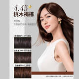 欧莱雅新年礼物巴黎欧莱雅臻萃精油染发无氨 包装随机发 4.45桃木褐棕 172g*1盒