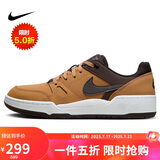 耐克NIKE休闲鞋男子经典减震FULL FORCE运动鞋HF7734-200亚麻棕41