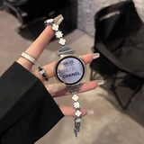 watchbond适用华为手表gt7表带女款41mm四叶草watch6/6pro贝壳表带GT6/5/4/GT5Pro金属18mm夏季贝母表链腕带