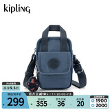 Kipling女款轻便帆布包新迷你包斜挎包斜手机包时尚女包生日送礼物|DALYA 暗夜灰M