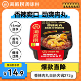 海底捞自热火锅 方便速食出游野餐便携无需热水 香辣肉丸272g