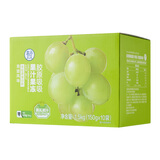 盒马 胶原吸吸果汁果冻 青提味 红心苹果味 150g*10袋 青提味 150g*10袋