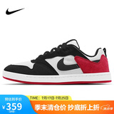 耐克NIKE男女经典休闲鞋SB ALLEYOOP新年红运动鞋CJ0882-102白黑42