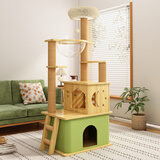 珑小宠猫爬架大型猫窝猫架四季通用宠物猫玩具 剑麻猫爬树猫抓板猫跳台 【1.46m】多层款猫爬架