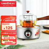 金灶（KAMJOVE）茶具电陶炉煮茶用小型烧水炉泡茶炉煮茶炉不挑锅具CH-200A 不锈钢色(不含壶)