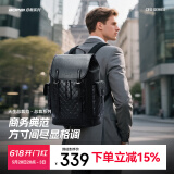 博牌双肩包头层牛皮商务背包男15.6吋电脑包旅行书包节日礼物送老公