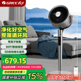 格力（GREE）【除醛净化】循环扇家用直流变频电风扇落地扇等离子除菌电扇换气扇除菌除醛款 FXDZ-2307Bg5