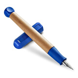 LAMY德国进口 凌美(LAMY)练字钢笔 ABC儿童小学生入门练字钢笔墨水笔钢笔A尖（不带吸墨器）送学生 蓝色