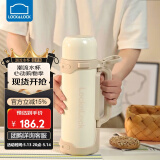 乐扣乐扣（LOCK&LOCK）出游大容量佳益特广口壶保温壶户外保温瓶保温壶 LHC1479IVY露营白 2.2L