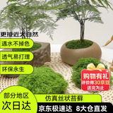 双盟中秋节装饰次日达仿真苔藓丝防水不褪色可重复使用手工造景微景观