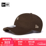 NEW ERA纽亦华MLB棒球帽子迷你logo男女情侣软顶弯檐鸭舌帽920 13793036-棕色 芝加哥白袜队 OSFM