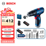 博世（BOSCH）GSB 120 12V充电式手电钻电动螺丝刀锂电冲击钻单电+小黑盒工具箱