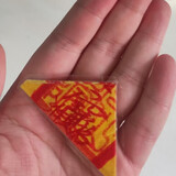 闾山真实手工制作御守平安护身符朱砂招财符箓手工绘制已开符箓 平安款