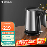 格力（GREE）电热水壶家用办公室热水壶304不锈钢自动断电防干烧 1.7L