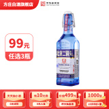方庄北京二锅头出口方瓶 清香型白酒礼盒 送礼送长辈高粱纯粮酒整箱 42度 450mL 1瓶 [国际蓝]