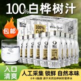 轻上100%白桦树汁大兴安岭0卡0脂肪饮料245ml*10瓶