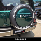 万桭哈弗燃油版猛龙皮革备胎罩加厚轮胎保护罩无损安装轮胎外饰保护套 26款猛龙*皮革备胎罩-AT胎不支持