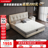 顾家家居（KUKA）乳胶床垫席梦思七区弹簧抑菌防螨面料M1016Z 5G垫plus-1.5X2.0