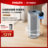 飞利浦（PHILIPS）空气净化器 除甲醛除细菌除PM2.5除雾霾 小巧节能轻音带数显 1系空气净化器【适用面积37㎡】