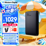 西部数据（WD）5TB 移动硬盘 USB3.0 元素系列 2.5英寸 机械硬盘 笔记本电脑外接 外置扩容备份 大容量家庭存储