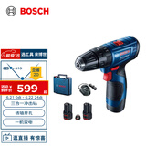 博世（BOSCH）GSB 120 12V充电式手电钻电动螺丝刀家装多功能锂电冲击钻 双电版