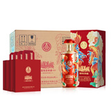 五粮液股份 鸿运锦鲤 富贵吉祥 白酒52度500ml*6整箱装 婚宴 商务礼物