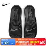 耐克NIKE外穿休闲鞋男一字沙滩鞋VICTORI ONE拖鞋CZ5478-001黑42.5