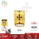 周生生520礼物 黄金转运珠XL信念足金男女情侣串珠 不含绳86640C定价