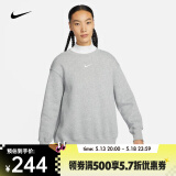 耐克（NIKE）Sportswear Phoenix Fleece 女子 Oversize 风加绒圆领运动衫 DQ5734-063 M