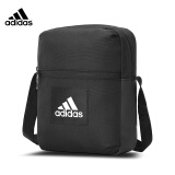 阿迪达斯 （adidas）单肩包男士斜挎包休闲运动包小背包挎包通勤包潮牌小包 黑色