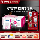 倍世镁离子滤芯离子置换技术过滤净水器家用滤水壶净水杯净水壶用 6只